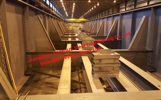 China Super Long Span Steel Bailey Bridge Components CB450 High Anti-shear Upper Chords Lower Bracings supplier