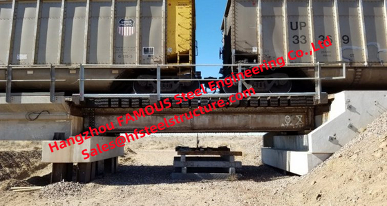 China Modern Structural Steel Bridge Construction Railroad Through Or Deck Plate Girder (DPG) supplier
