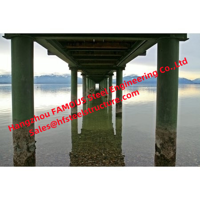 China Maintenance Free Solution Steel Structures Bridge With Height Of 2.5m supplier