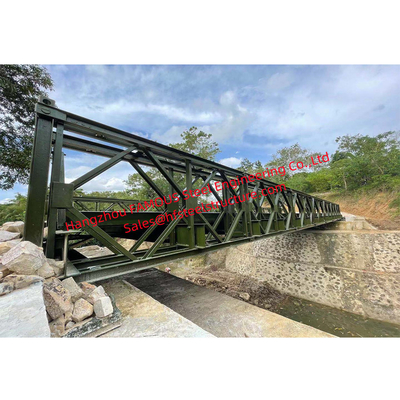 China Prefabricated Modular Military Bailey Bridge for Government Easy Assembling supplier
