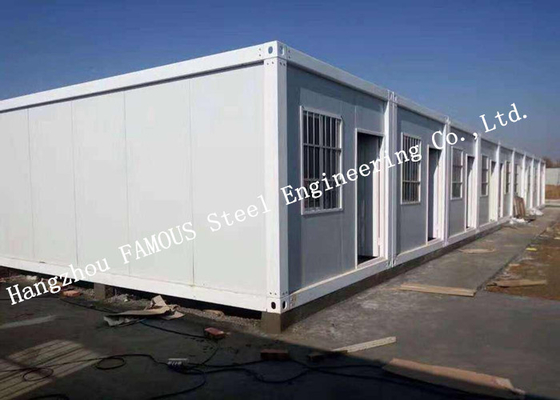 China Classroom / Office Units Structural Steel Construction Modular Container House Expansion Project supplier
