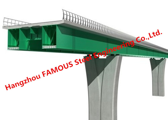 China Q460 Structural Modular Steel Box Girder Bridge With Fast Installation supplier
