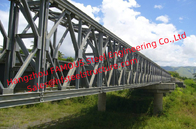 Prefabricated Delta Modular Bridge System Standardised Interchangeable Steel Components Support