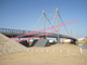 Concrete Deck Steel Truss Suspension Bridge Cable Stayed With Rock Anchor Pedestrians Vehicle Dual Support supplier