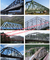 Modern Delta Steel Truss Bridge Modular Prefabricated For Highways Railways supplier