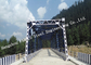 Surface Galvanized Anticorrosive Steel Truss Bridge Modern Design Frame Structure supplier