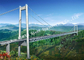 Portable Steel Bailey Suspension Structural Bridge for Public Transportation supplier