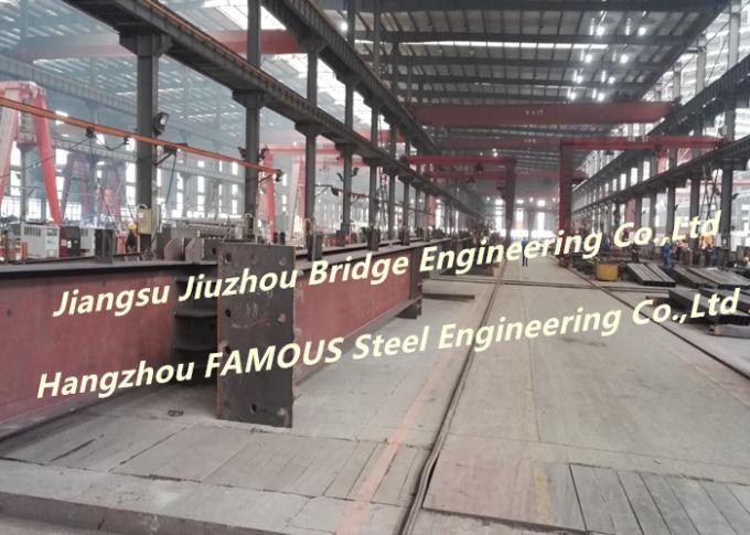 Q345B H Section Steel Column And Beam Construction For Commercial Industrial  Buildings