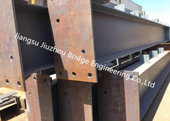 Heavy H Project Structural Steel Construction With Submerged Arc Welding Process