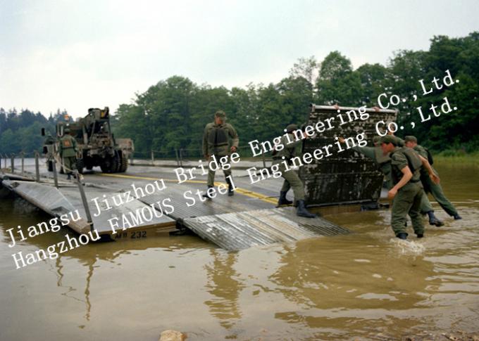 Prefabricated Modular Military Bailey Bridge for Government Easy Assembling