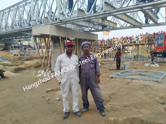 China Long-span Permanent Bailey bridge Steel Truss Bridge Modular Delta Bridges supplier