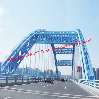 China Prefabricated steel structure Arched bridge building steel structures for bridge construction supplier