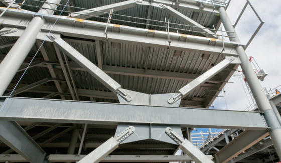 China Fabrication Steel Bracing In Braced Multi Storey Frames supplier