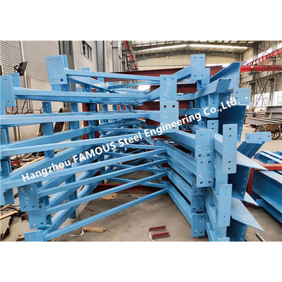 China Customized Fabricated Steel Truss Structure American Standard supplier