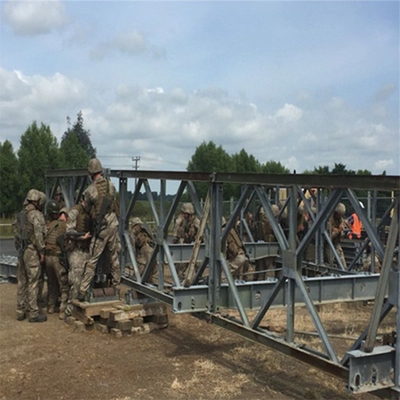 China SSR Temporary Steel Truss Bridge Quick Assembly Military Bailey supplier