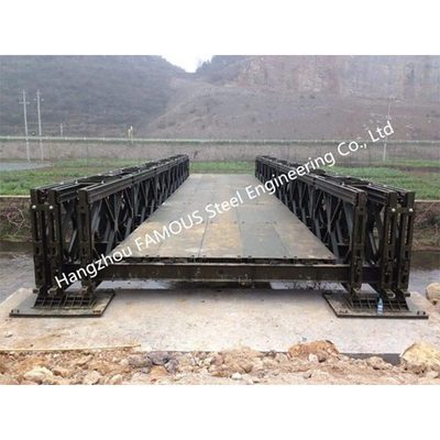 China High Strength Modular Panel Bridge Prefabricated Vehicle Farm Steel Bailey supplier