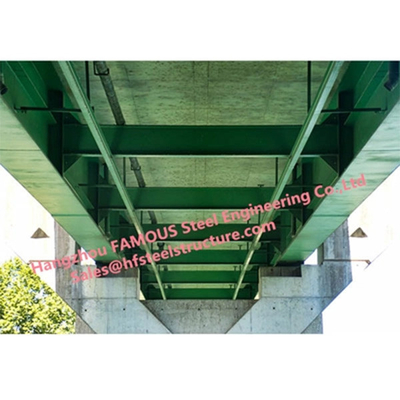 China 3m Height And 10m Width Steel Box Girder Bridge With Seismic Resistance supplier