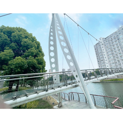 China Hot Dip Galvanized Steel Tension Rod And Tension Bars For Suspension Bridge supplier