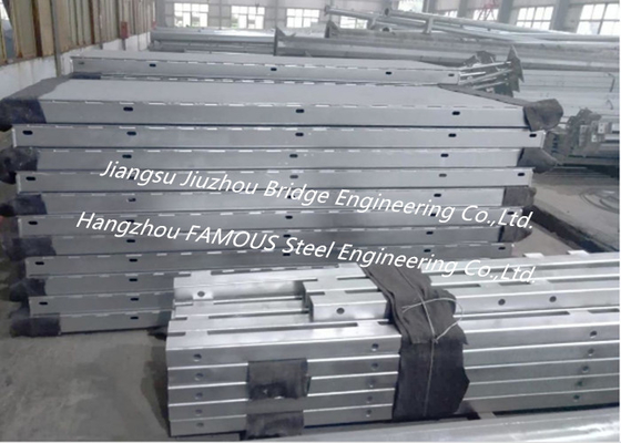 China Temporary Modular Bridge Construction Green Painting / HDG Surface High Performance supplier