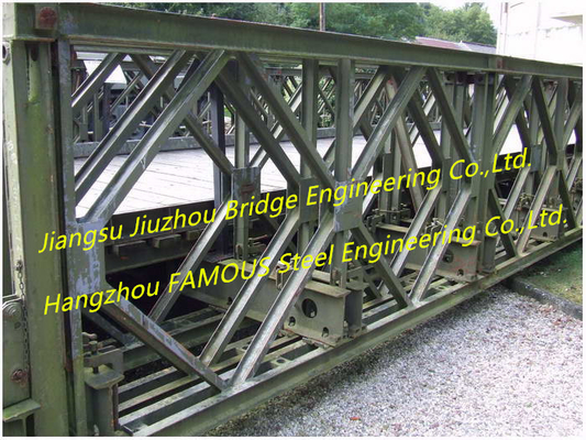 China Q345 Bailey Bridge Panel , Bailey Bridge Parts Support On Viaduct Overpass Expressway Construction supplier