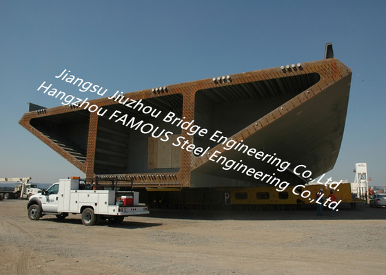 China Steel Frame Concrete Composite Steel Girder Bridge Heavy Steel Structure Box Modular supplier