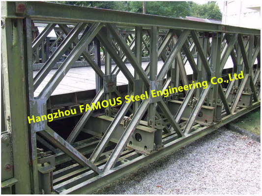 China DSR2  Painted Steel Bailey Bridge Panel Transom Materials Long Life Q345B - Q460C supplier