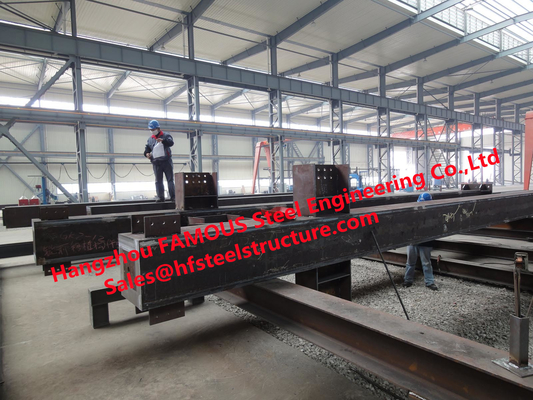 China Heavy Box Type Structural Steel Construction , Steel Frame House Construction For Urban Large Commercial Complex supplier