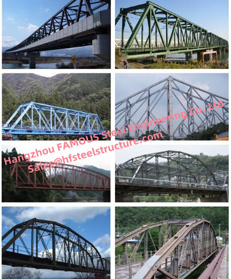 China Modern Delta Steel Truss Bridge Modular Prefabricated For Highways Railways supplier