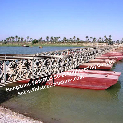 China Lightweight Structure Temporary Military Bailey Bridge for Emergency Application supplier