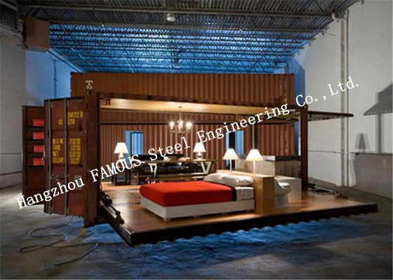 China 20ft Modular Easy Installation Decorated Insulated Prefab Container House For Living supplier