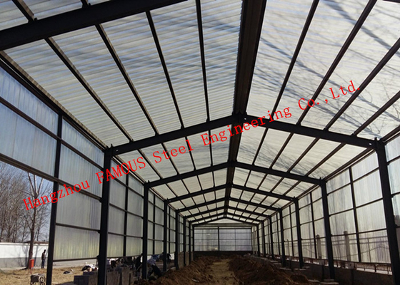 China Sandwich Panel Cladding Poultry Steel Framing Systems Structural Steel Construction Shed supplier