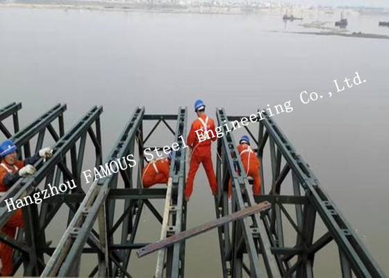 China High Load Capacity Bailey Steel Truss Bridge HS20-44 Hot Dip Galvanizing supplier