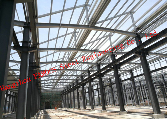 China PV Glass Curtain Wall Surface Industrial Steel Buildings Lightproof And Heat Insulation supplier
