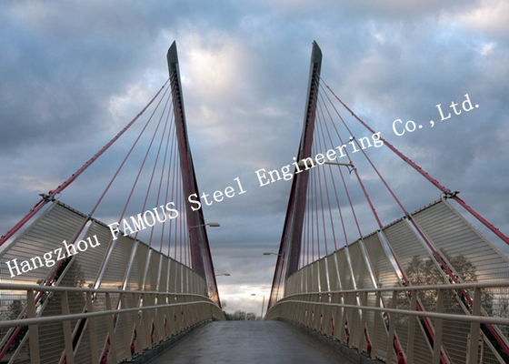 China Rapid Build Steel Structural Truss Delta Bridge Minimal Maintenance Permanent Application supplier