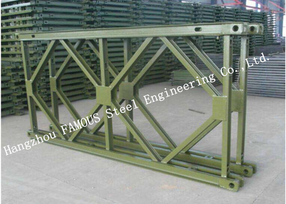 China Steel Temporary Bailey Bridge Panel For Construction Solution supplier