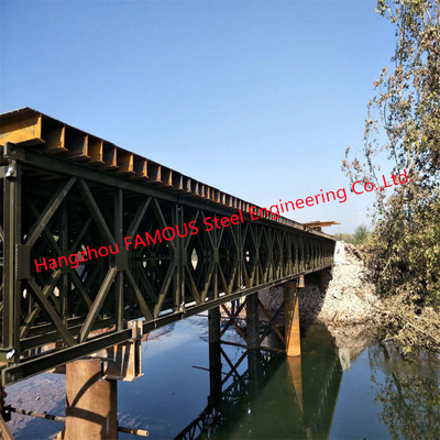 Steel Arch Bridge with High Load Capacity for Bridges with Sidework for Construction Bridge supplier