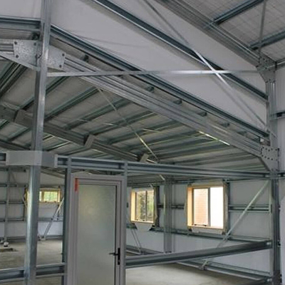 Earthquake Resistance Galvanised Steel Purlins ≥8 Grade For Building Construction supplier