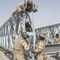 SSR Temporary Steel Truss Bridge Quick Assembly Military Bailey supplier