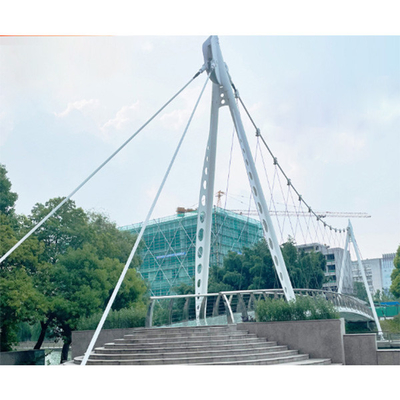 Hot Dip Galvanized Steel Tension Rod And Tension Bars For Suspension Bridge supplier