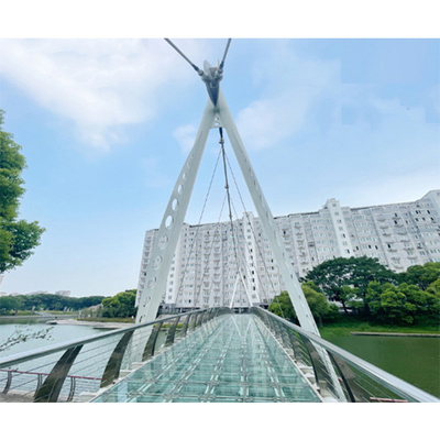 Hot Dip Galvanized Steel Tension Rod And Tension Bars For Suspension Bridge supplier