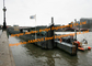 Pontoon Bailey Portable Floating Bridge Harbor Floating Steel Platform Modular Deck supplier
