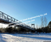 Medium Short Span Steel Deck Bridge Metal Railway Pedestrian Q345B Or Q460C Grade supplier