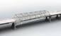 Single Lane Prefabricated Single Span Truss Bridge High Strength Q345b Material supplier