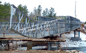 Portable Prefabricated Galvanized Steel Bridge , Long-Term Long Span Bridge Corrosion Protection supplier