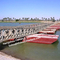 Temporary Access Portable Floating Bridge Heavy Loading Capacity For Inconvenient Traffice Areas supplier