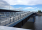 Long Span Metal Prefabricated Steel Truss Pedestrian Bridge Overcrossing Q345B - Q460C supplier