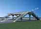 7.3m Width Pre Engineered Pedestrian Bridges Business Center Solve Congested Traffic supplier