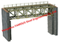 Multi - Span Single Lane Steel Bailey Bridges Structural Formwork Truss Construction supplier