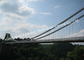 Q345b Modern Suspension Bridge Prefabricated Steel Structural Cross River Cable Bridge supplier