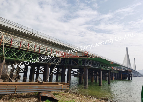 Steel Variable Span High Safety Bailey Truss Bridge supplier